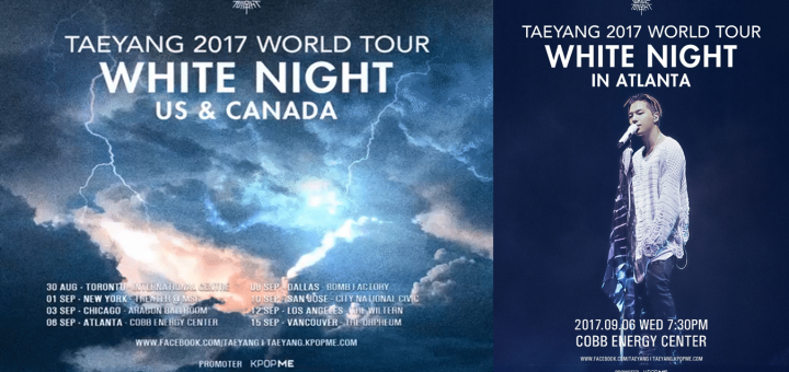 TEAYANG 2017 WORLD TOUR TICKETS
